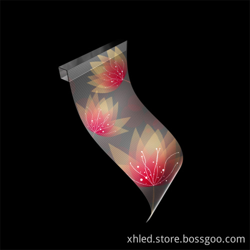 Ultra-Thin LED Transparent Screen: Multifunctional Advertising Display